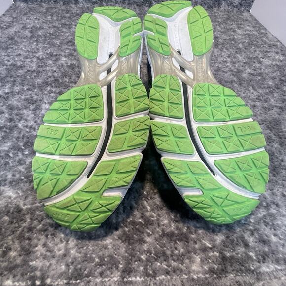 ASICS GEL-Kayano 19 Women’s 10 Running Shoes Black Pink Green T350N Sneakers - Picture 9 of 10